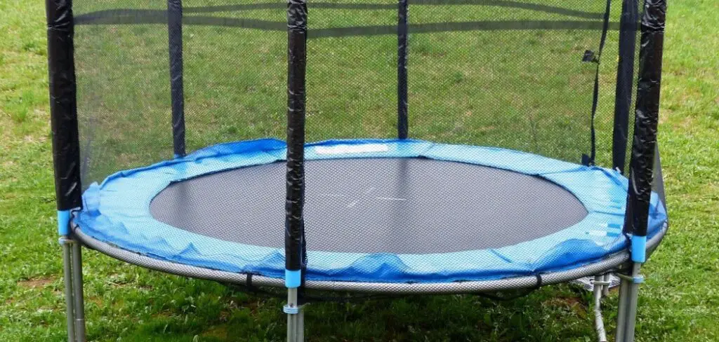 How to Take Down a Trampoline Net