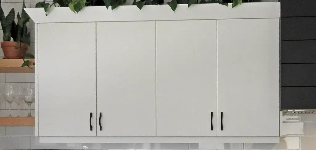 How to fix cabinet doors that overlap