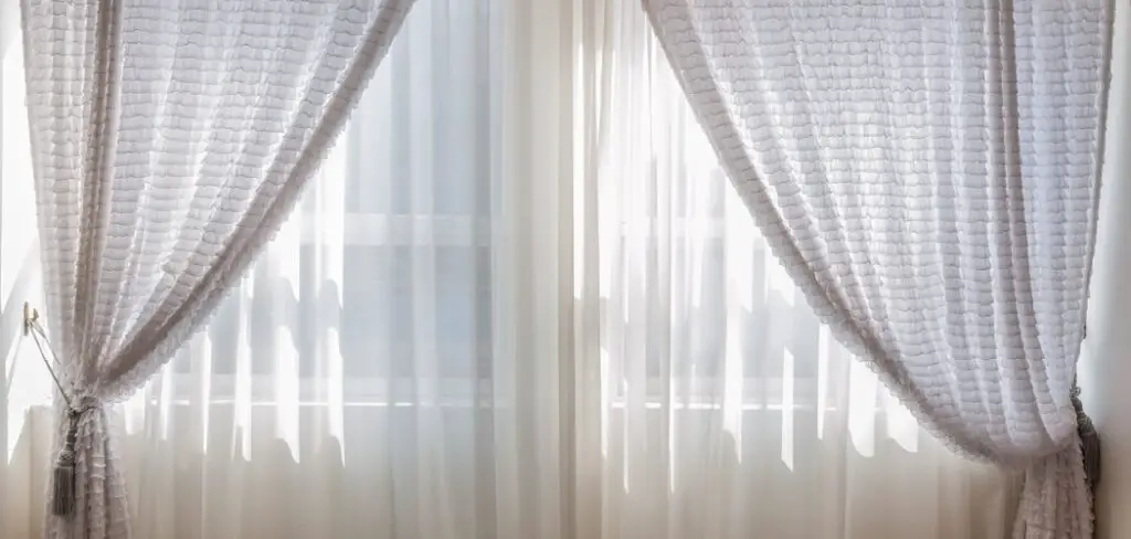 How to Hang Double Curtains Without a Double Rod